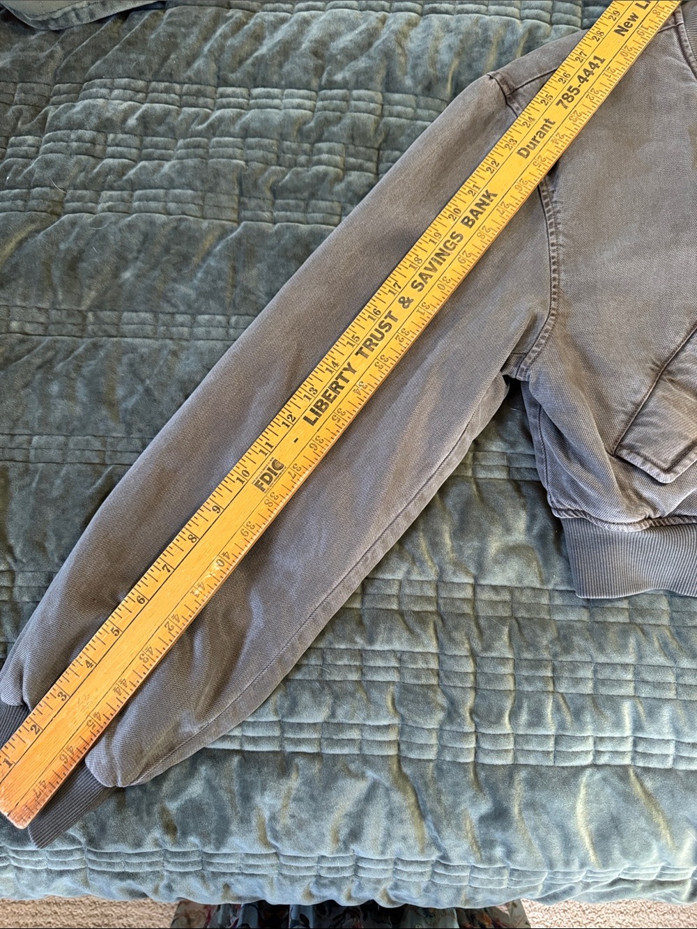 NWT- YFB Cropped Large Billy Bomber Jacket in Army green - Women's Jacket & Coat - Picture 10 of 10